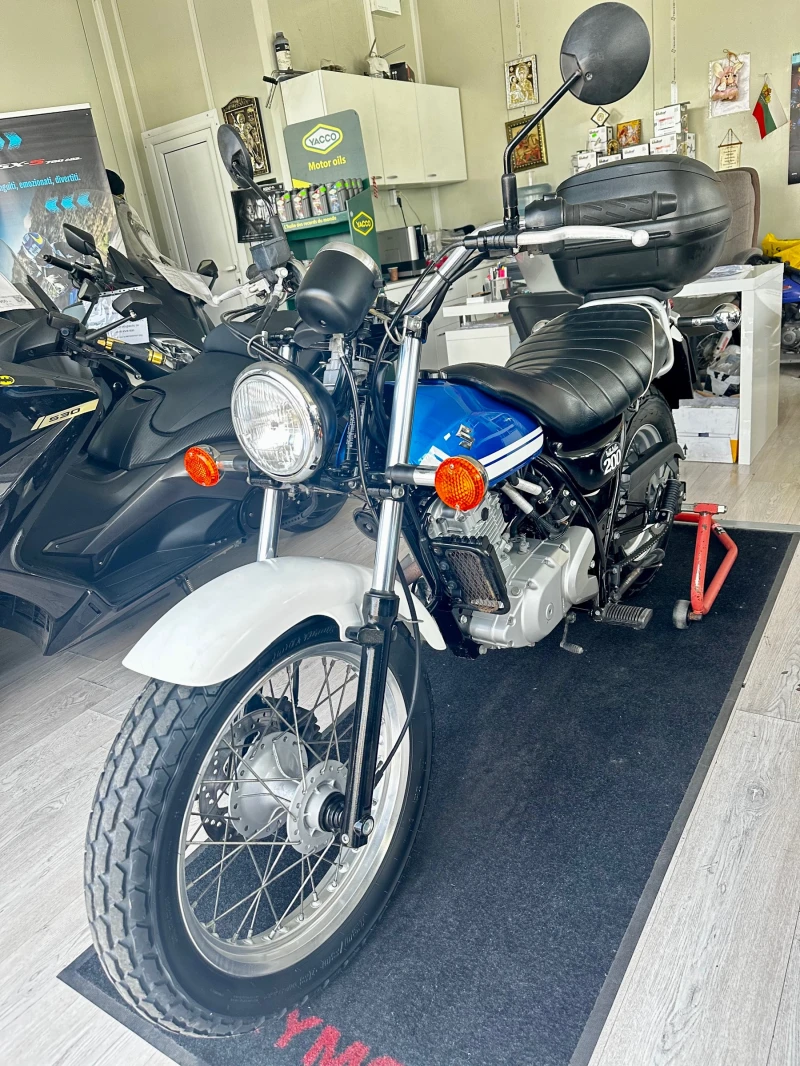 Suzuki Van Van 200i 21699км. 2017г., снимка 6 - Мотоциклети и мототехника - 49919588