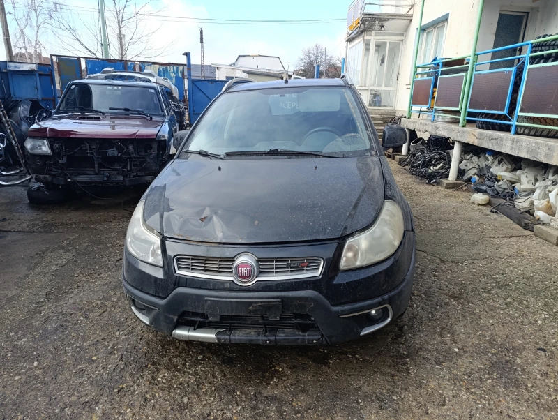 Fiat Sedici 2.0 Multi Djet 4x4 Навигация , снимка 1 - Автомобили и джипове - 48285595