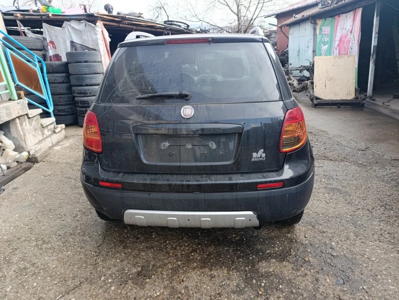 Fiat Sedici 2.0 Multi Djet 4x4 Навигация , снимка 5 - Автомобили и джипове - 48285595