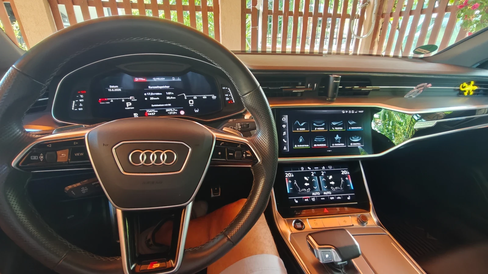 Audi A7 3.0 TDI 286к.с S line Matrix фарове, Панорама , снимка 8 - Автомобили и джипове - 54914087