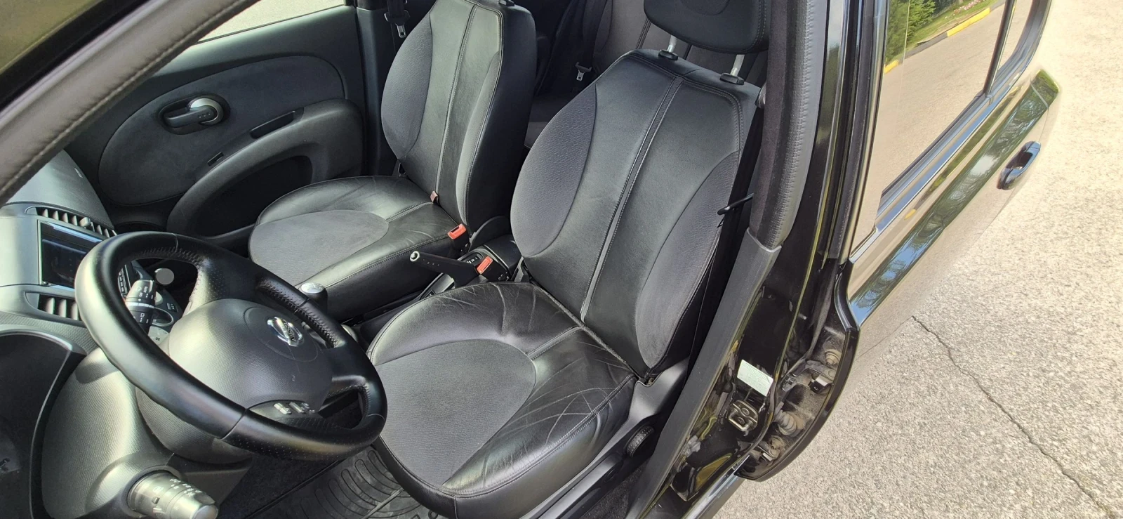 Nissan Micra 1.6 SR 110кс/keylees/Подгрев/Кожа, снимка 8 - Автомобили и джипове - 55042858