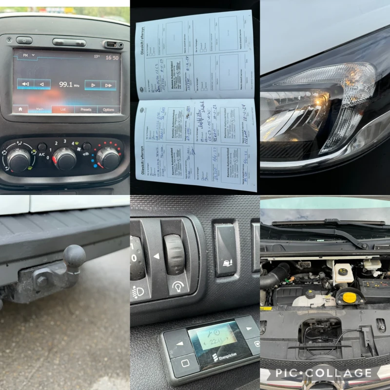 Opel Vivaro 1.6 DCI Euro 6B* Навигация* Печка* Климатик, снимка 17 - Бусове и автобуси - 47398098