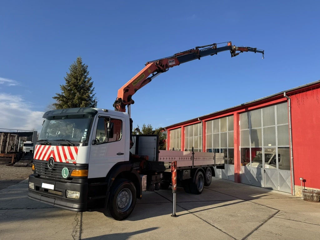 Mercedes-Benz Atego 2528    PALFINGER PK 13500 A (3+ 2) + FLY JIB | Mobile.bg   2