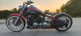 Yamaha Drag Star Bobber 650 Red Chery/ Black , снимка 2