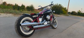 Yamaha Drag Star Bobber 650 Red Chery/ Black , снимка 5