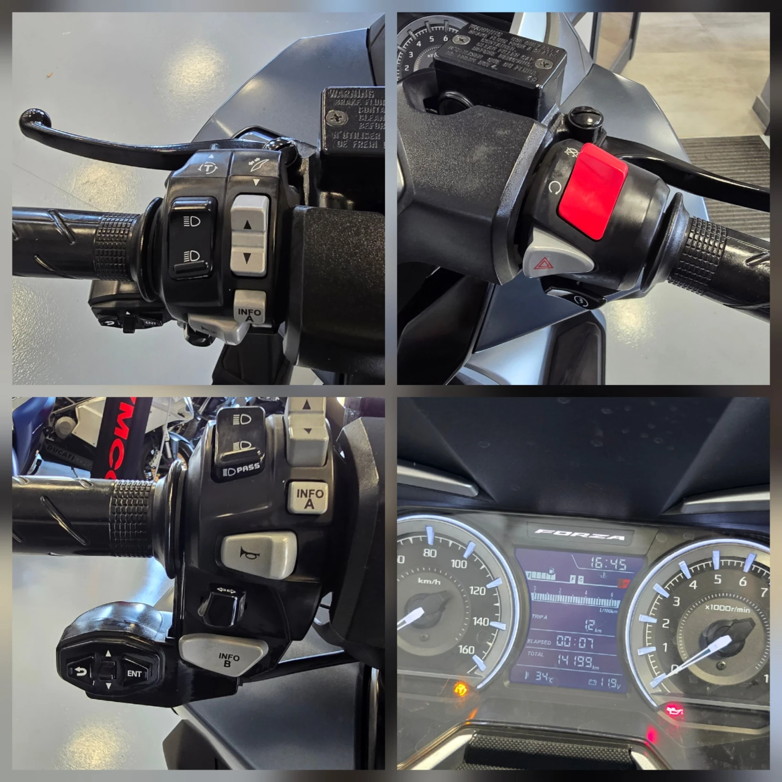 Honda Forza 350ie, ABS-TCS, Smart Box, 2023.! | Mobile.bg   15