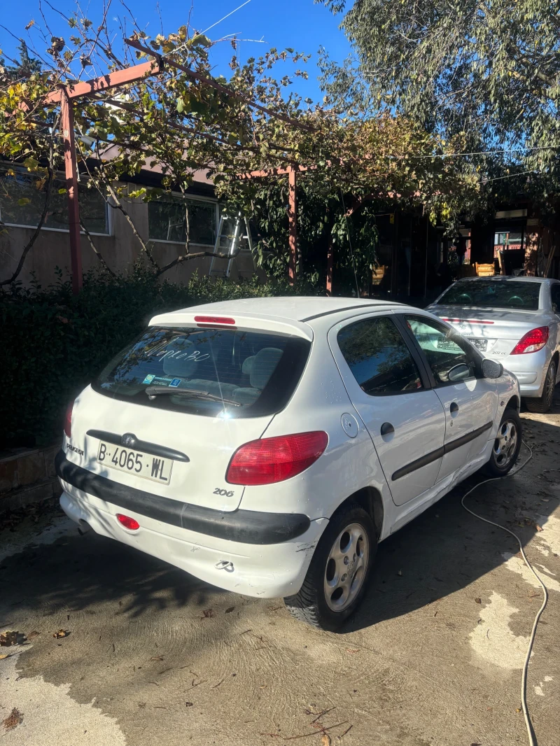 Peugeot 206, снимка 4 - Автомобили и джипове - 52255100