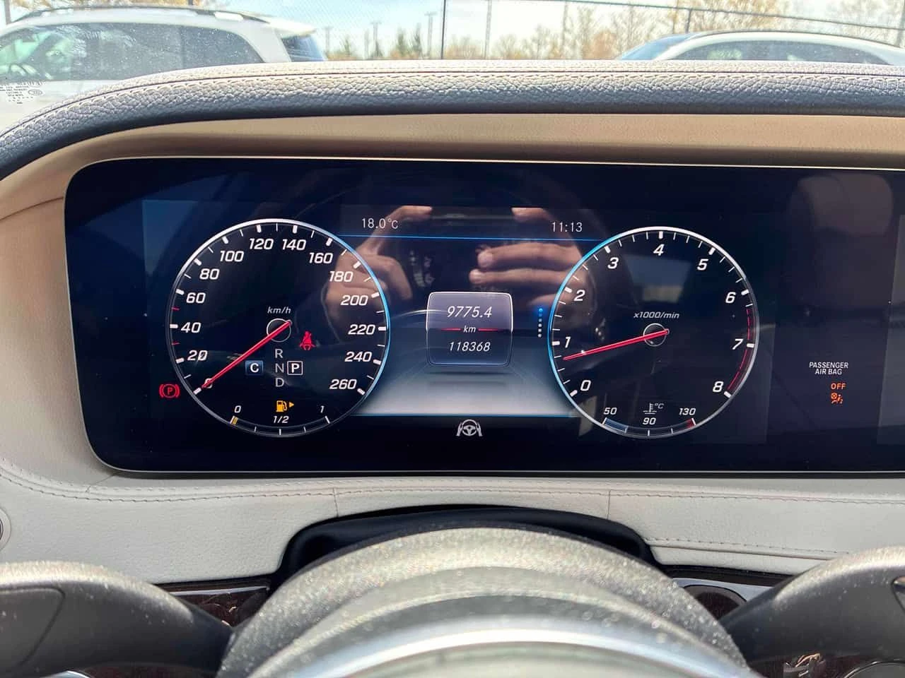 Mercedes-Benz S 560 * ДИСТРОНИК* ОБДУХВАНЕ* КЛИП НА МОТОРА* , снимка 8 - Автомобили и джипове - 54445300