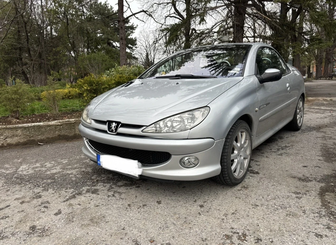 Peugeot 206 cc, снимка 6 - Автомобили и джипове - 56661376