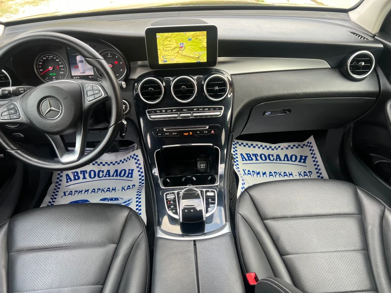 Mercedes-Benz GLC 220 CDI-4MATIC-170K.C-9 G-TRONIK-НАВИГАЦИЯ, снимка 12 - Автомобили и джипове - 47610178