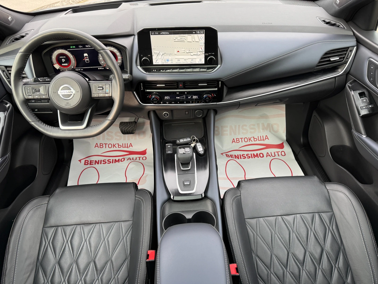 Nissan Qashqai 360 CAMERA* ПАНОРАМА* ПОДГРЕВ ВОЛАН* FULL* FULL - изображение 7