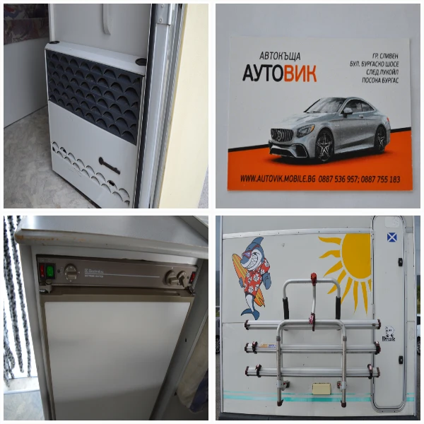 Кемпер Ford Transit-Kemper-Solar-WC, снимка 17 - Каравани и кемпери - 54525853