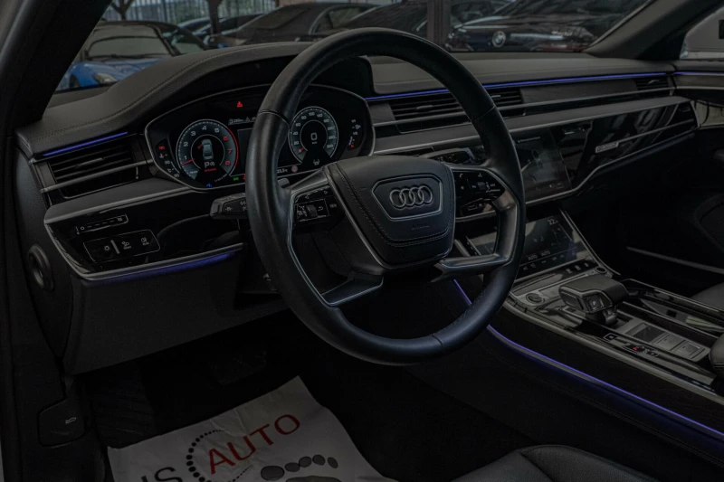 Audi A8 55TFSI/Bang&Olufsen/HuD/SLINE/Distronic/PreSense, снимка 7 - Автомобили и джипове - 51253786