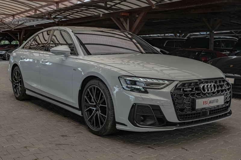 Audi A8 55TFSI/Bang&Olufsen/HuD/SLINE/Distronic/PreSense, снимка 2 - Автомобили и джипове - 51253786