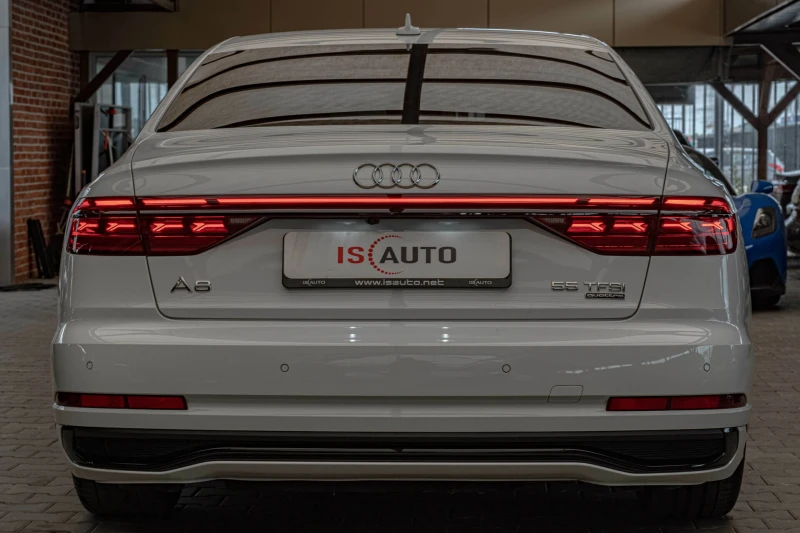 Audi A8 55TFSI/Bang&Olufsen/HuD/SLINE/Distronic/PreSense, снимка 4 - Автомобили и джипове - 51253786