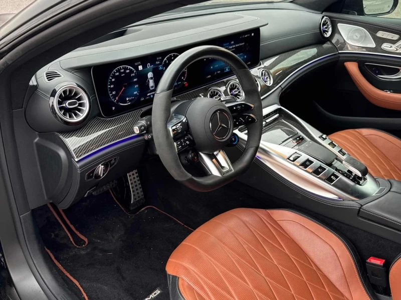 Mercedes-Benz AMG GT 53 2022 * CARFAX * БЕЗ ПЪРВОНАЧАЛНА ВНОСКА, снимка 7 - Автомобили и джипове - 53049972