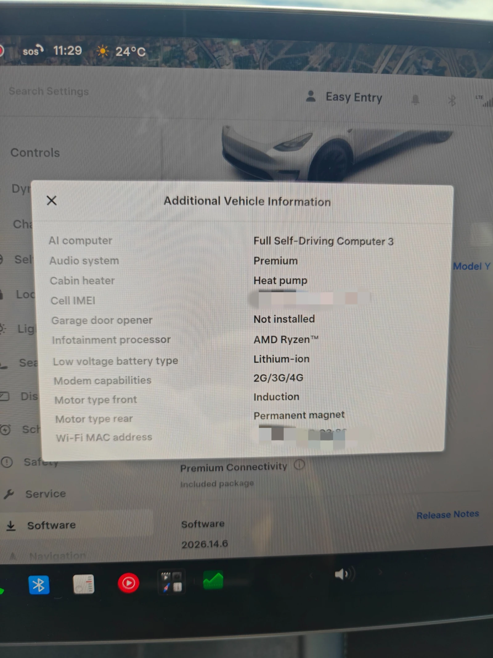 Tesla Model Y Long Range 4x4, снимка 12 - Автомобили и джипове - 54736212