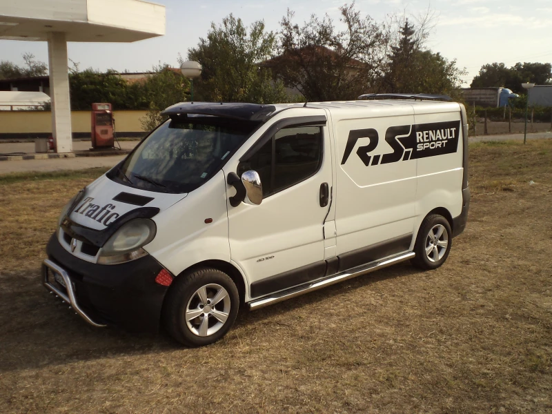 Renault Trafic 1.9 dci-6 скорости!!!, снимка 13 - Бусове и автобуси - 48643399