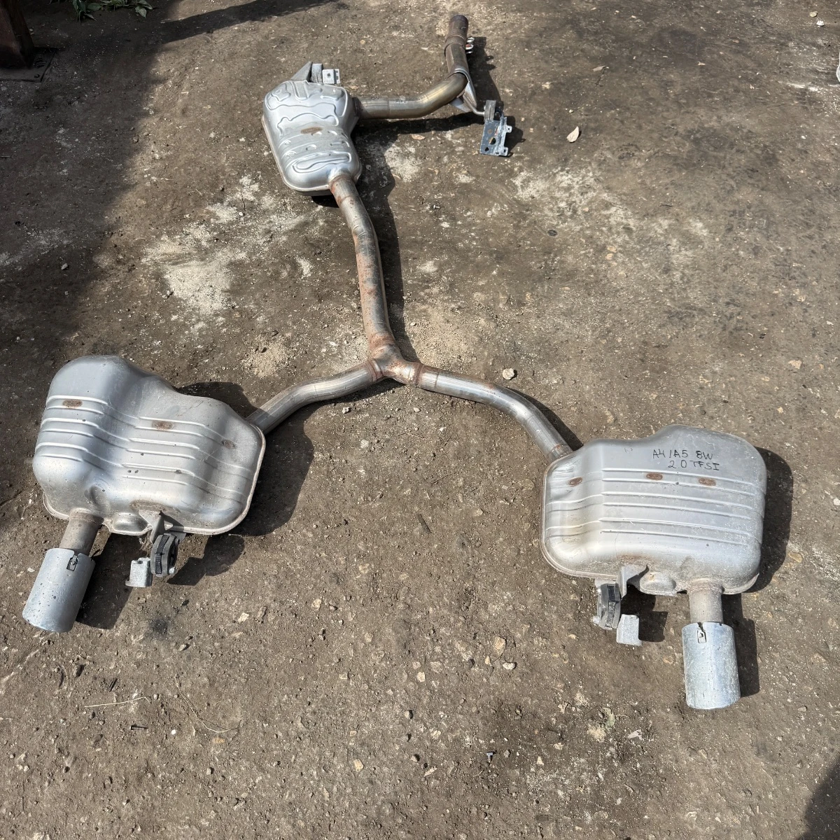 Генерация Ауспух за Audi A4 B9 A5 8W 20TFSI 8W5253612A 8W5253612A-1724