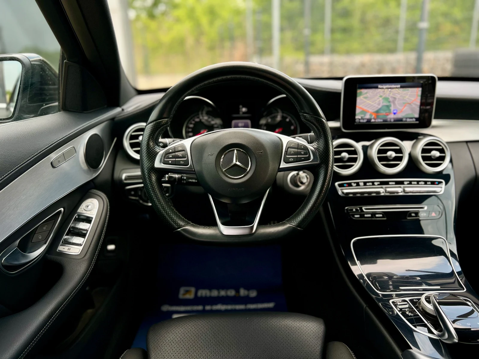 Mercedes-Benz C 250 AMG PACKAGE / LED / ПОДГРЯВАНЕ / КОЖА / УНИКАТ - изображение 4
