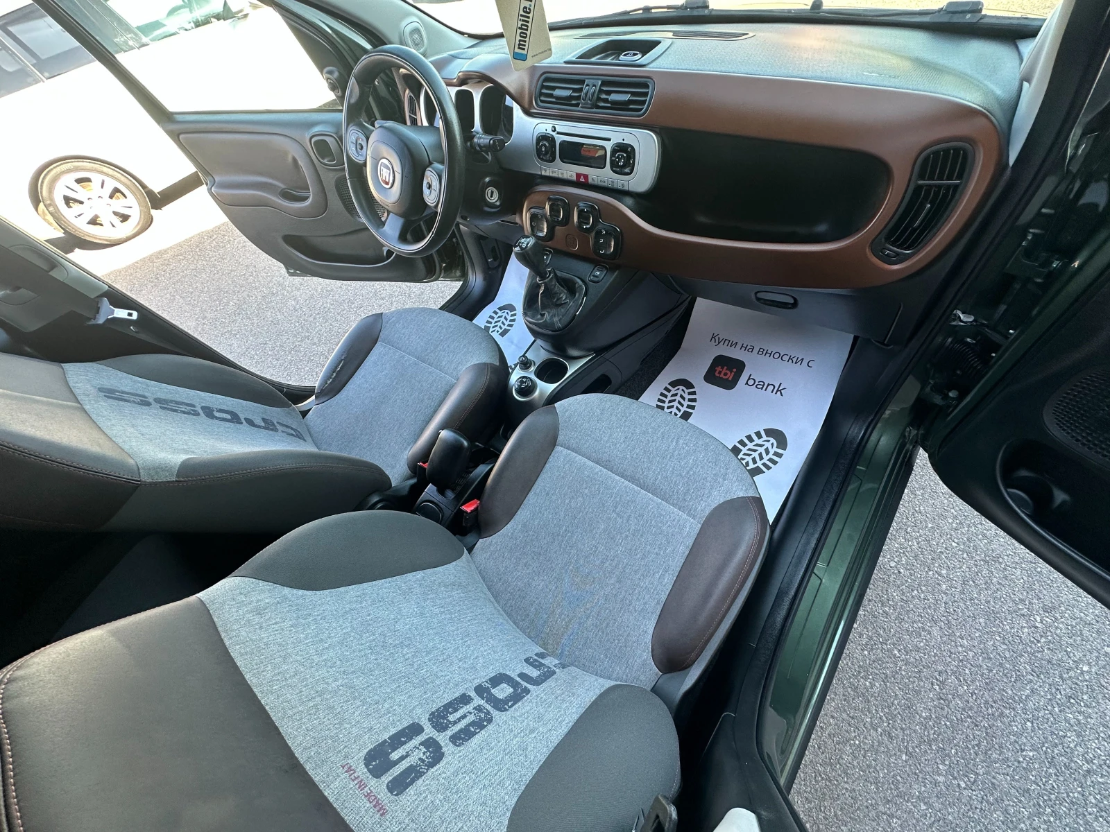 Fiat Panda CROSS / 1.3D / 4X4 / НОВ ВНОС / - изображение 8