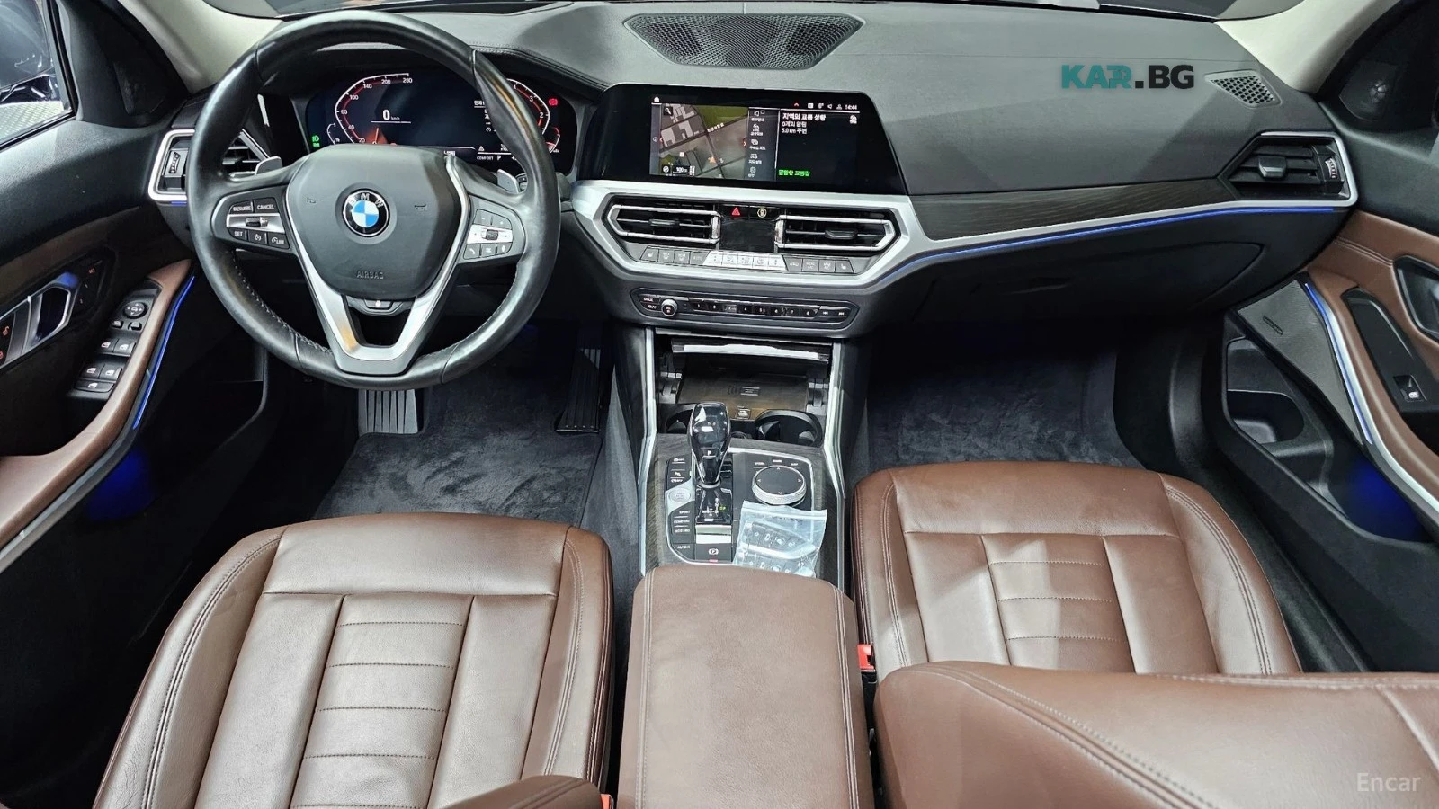 BMW 320 ПАМЕТ* КАМЕРА* HEADUP* ПАНО* 4 ПОДГРЕВА, снимка 7 - Автомобили и джипове - 55791300