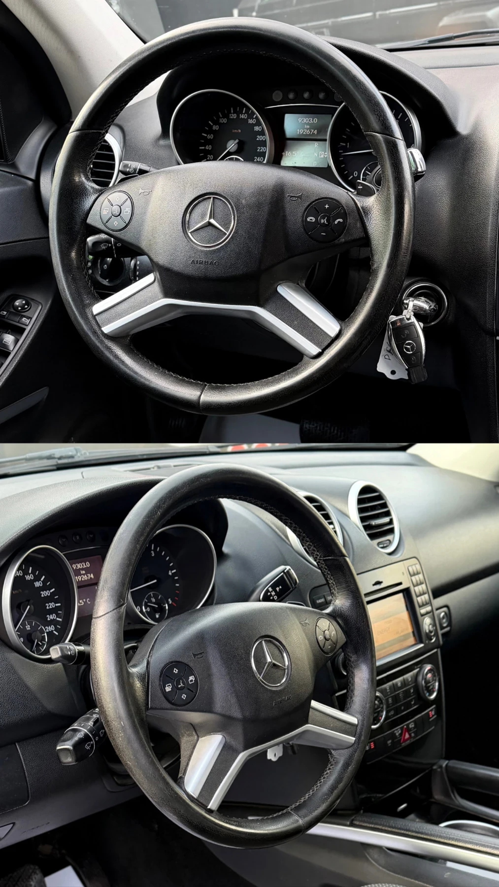 Mercedes-Benz ML 320 4-MATIC* FACE* SPORT* TV* 7G* СОБСТВЕН ЛИЗИНГ, снимка 13 - Автомобили и джипове - 54162367