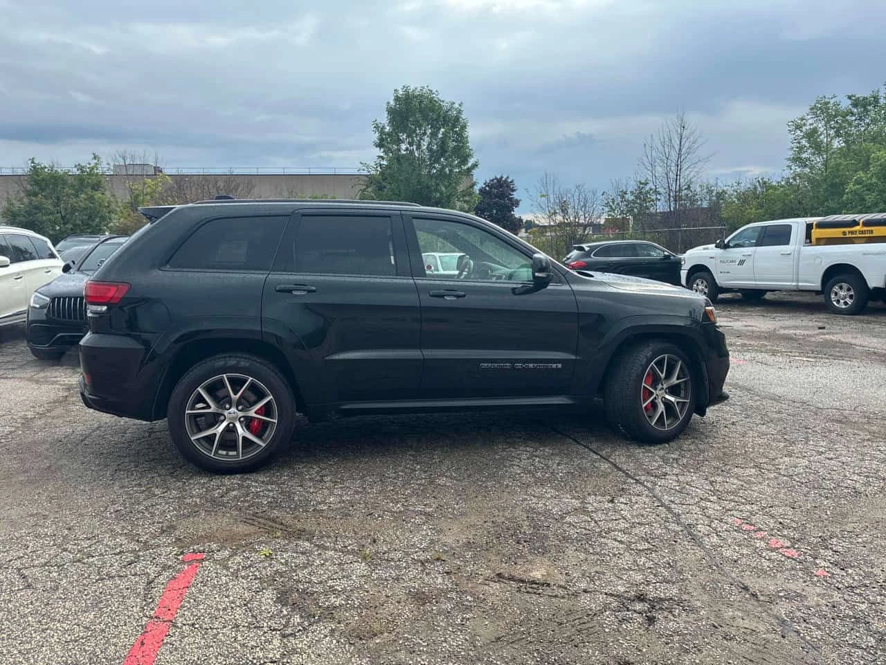 Jeep Grand cherokee SRT/ПАНОРАМА/ДИСТРОНИК, снимка 4 - Автомобили и джипове - 55084793