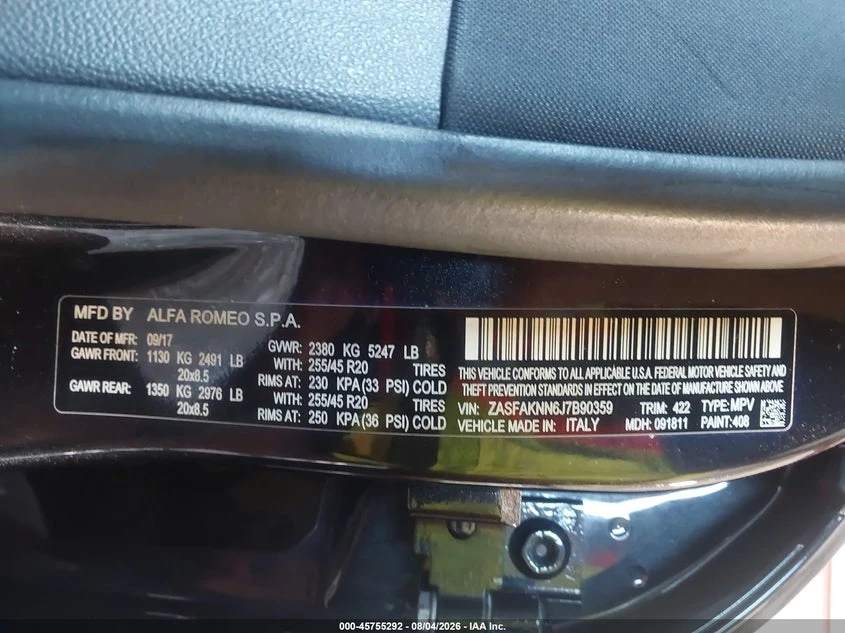 Alfa Romeo Stelvio 2.0l Ti Sport Awd, снимка 9 - Автомобили и джипове - 55591546