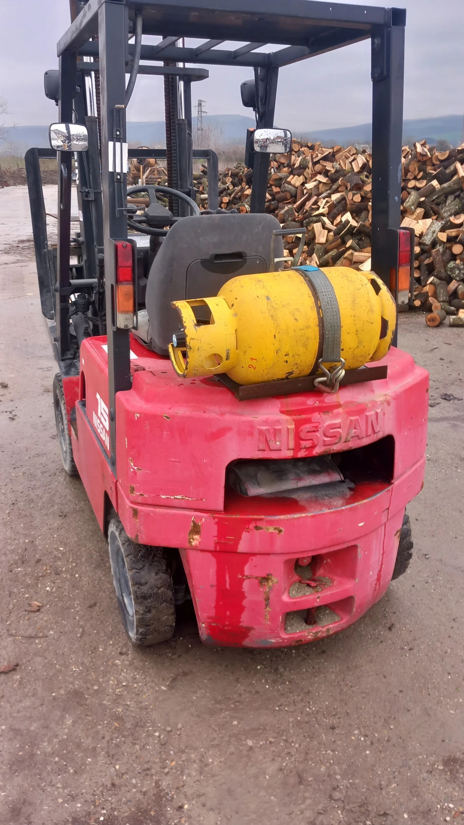 Мотокар Nissan, снимка 2 - Индустриална техника - 54024173