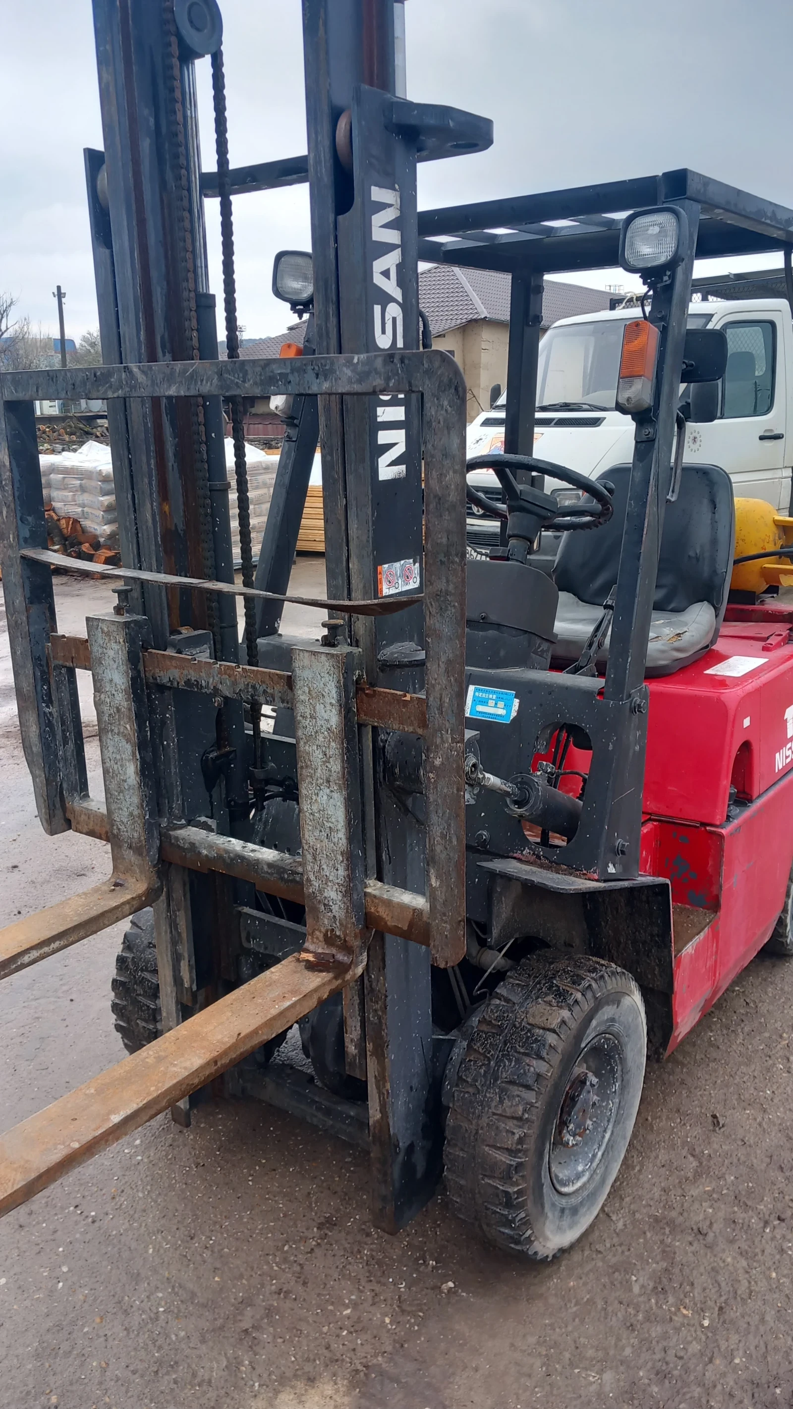 Мотокар Nissan, снимка 6 - Индустриална техника - 54024173