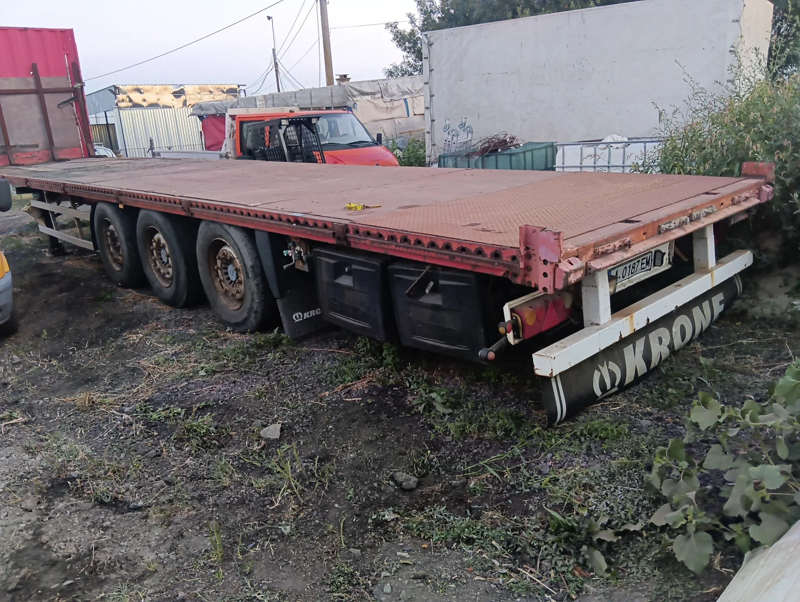 Полуремарке Krone Кроне